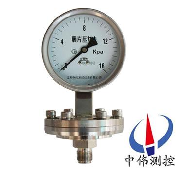 Diaphragm pressure gauge