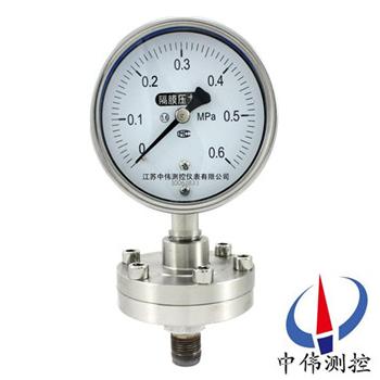 The diaphragm pressure gauge
