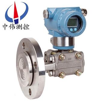 Single flange pressure gage